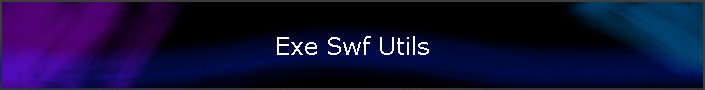 Exe Swf Utils